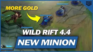 FIRST LOOK NEW MINION IN WILD RIFT 🔥 WE NOW GET MORE GOLD  WILD RIFT PATCH 44 [upl. by Katushka]