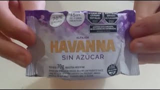 ALFAJOR HAVANNA SIN AZUCAR [upl. by Adlanor]