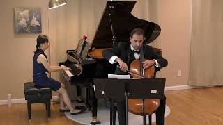 Poulenc Sonata for Cello and Piano [upl. by Ahsaz]