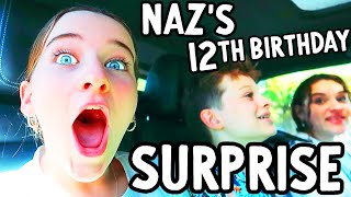 NAZS Emotional 12th BIRTHDAY Surprise wNorris Nuts [upl. by Eenat]