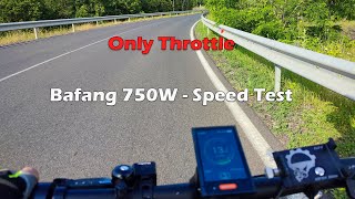 Bafang 750W Speed Test [upl. by Decca]