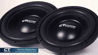 CT Sounds Thermo Shallow Mount Subwoofers  Product Overview [upl. by Critta260]