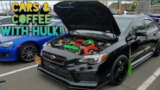 450whp STi at Cars amp Coffee [upl. by Davina]