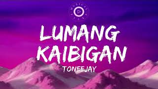 Lumang Kaibigan Lyrics Video  Toneejay [upl. by Nitaj]