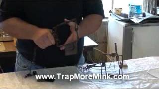 How To Modify A 110 Conibear Mink Trap [upl. by Joellyn944]