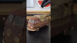 Restoration Classic VW Kombi Pickup vw kombi diecast [upl. by Cortie]