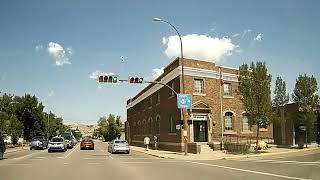 Driving around Drumheller  Canadas Dinosaur Capital [upl. by Slinkman554]