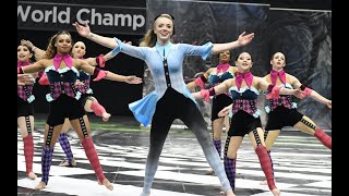 AMP Winter Gaurd  2023 WGI World Class Finals Performance multicam [upl. by Suryc511]