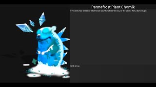 How to get Permafrost Plant Chomik Find the Chomiks  Roblox [upl. by Hafirahs]