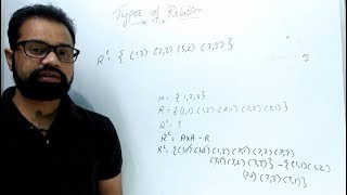 Types of Relation  Identity  Complement of Relation  Discrete Mathematics  By Harendra Sharma [upl. by Reinald243]