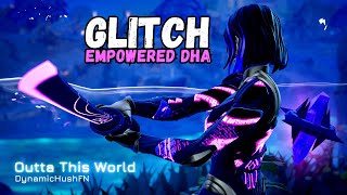 fortnite GLITCH SKIN  EMPOWERED DHA  Insane Combo  SHOWCASE  WAKANDAN SKYRIDER Royale Wrap [upl. by Ravahs]