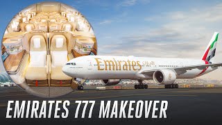 Our 777 gets a Makeover  Emirates [upl. by Sllew]