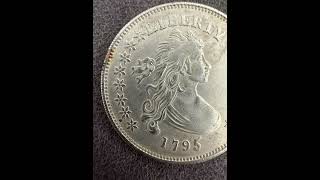 Very Rare Value Word Coin Dollar 1795 United States Of America 1000000 [upl. by Niuqaoj]