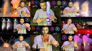 Testing New Diwali Firecrackers 2024 Stash  Yogesh 01 [upl. by Enilrac]