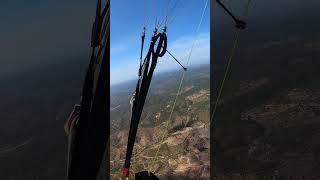 Paragliding Thermaling near MonchiquePortugal Algarve [upl. by Augustine]