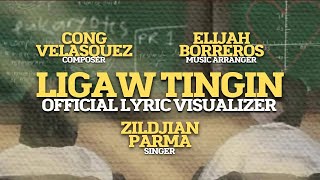 Ligaw Tingin  Zildjian Official Lyric Visualizer [upl. by Airyt]