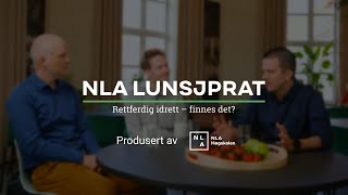 NLA Lunsjprat Rettferdig idrett – finnes det [upl. by Aeht191]