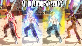 Xenoverse 2 NEW 42 AWOKEN SKILLS IN 1 WHAT THE Famp Is ThisModded Showcase [upl. by Yauqram]