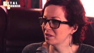 Anneke Van Giersbergen interview  Toulouse 31032014 pt2 [upl. by Sharity]