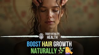 DIY Hair Oil for Natural Hair Growth 🌱🧄💇‍♀️ [upl. by Netniuq]