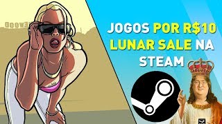 MELHORES JOGOS POR 10 REAIS NA STEAM  Steam Lunar Sale 2020 [upl. by Archle]