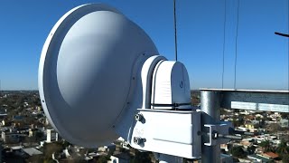 enlace punto a punto com Ubiquiti Af5g23s45 5 Ghz Airfiber Dish 23 Dbi Slant 45 [upl. by Dorita570]