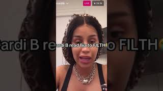 Cardi B Bia Beef [upl. by Atirehc]