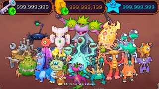 MSM Hacks Private Server  Ethereal Workshop but All Unlimited  Common Monsters [upl. by Felicidad]