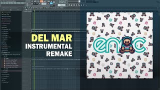 Ozuna amp Doja Cat amp Sia  Del Mar FL Studio Remake  Free FLP [upl. by Okimik]