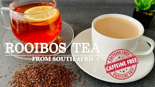 Rooibos Tea from South Africa 🇿🇦  Red Tea  Bush Tea  Red Bush Tea ☕️ Must try in South Africa [upl. by Candy]