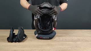 How to Install and Remove the Liner and Cheek Pads on the NEXX XVilijord Helmet [upl. by Frohne]