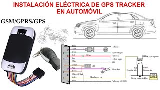 Instalación Eléctrica de GPS Tracker en Automóvil [upl. by Aicemak]