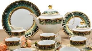 Wholesale ceramic dinnerware sets manufacturers with good price  KAROSA [upl. by Narton]