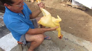 PREPARANDO UM FRANGO CAPÃO PARA O ALMOÇO [upl. by Findlay]