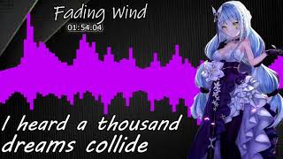 ◤FEINT◢ ↬「FADING WIND」LYRICS [upl. by Nilrem308]