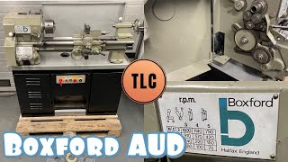 Boxford AUD Power Cross Feed Lathe Drehmaschine Svarv Tornio [upl. by Acinad]