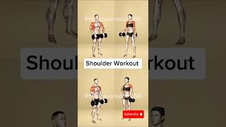 Shoulder Workout with Dumbbell workout exercise gym shoulder shoulderexercises dumbbell short [upl. by Auberon397]