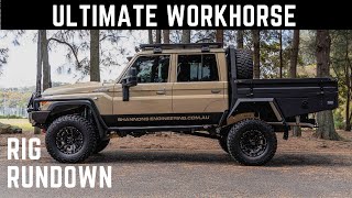 Ultimate Workhorse  79 Series Toyota Land Cruiser full vehicle build by Shannons Engineering [upl. by Hux]