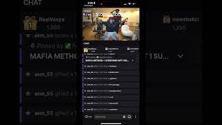 Kai Cenat gets 350000 subscribers on twitch🤯 shorts kaicenatstream [upl. by Eoin]