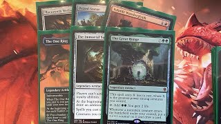 Let’s go to value town Gruul ArtifactsLandfallReanimator EDH with Meria MTG [upl. by Ecnaiva]