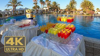 Djerba Golf Resort amp Spa 🇹🇳 Allinclusive Restaurants Cocktails amp Room 4K Tunisia [upl. by Leveroni549]