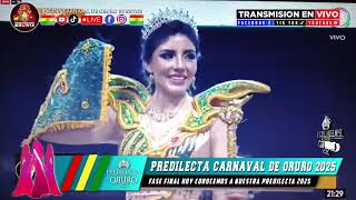 ELECCION PREDILECTA CARNAVAL DE ORURO 2025  FASE FINAL [upl. by Mrots]