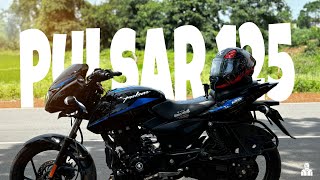 Bajaj Pulsar 125 Review 2024 Digital Meter Brake Test 900 [upl. by Mendez]