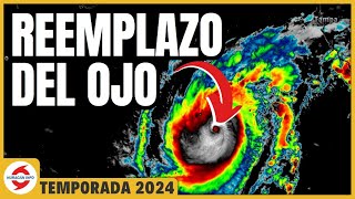 Milton reemplaza el ojo y baja a categoría 4 pero se reintensificará durante el día Hacia Florida [upl. by Maybelle]