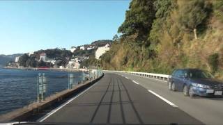 drive japan熱海ビーチライン 門川交差点熱海駅付近Atami Beach Line [upl. by Kesia418]