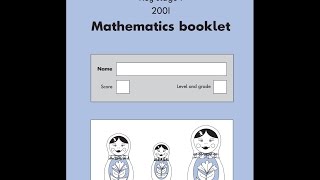 KS1 2001 Maths SATS [upl. by Aleahcim]