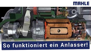 Starter von MAHLE  So funktioniert ein Anlasser  Aufbau [upl. by Melli154]