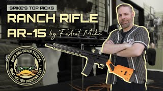 Ranch Rifle AR 15 by Foxtrot Mike at Duck and Cover Tactical [upl. by Ynaffyt]