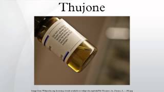 Thujone [upl. by Lindy]