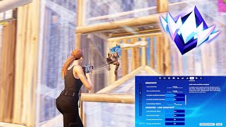 Perfect Unreal Ranked Mechanics ⚔️ 🎮  The BEST Chapter 5 Controller Fortnite Settings PS5XBOXPC [upl. by Rotsen]